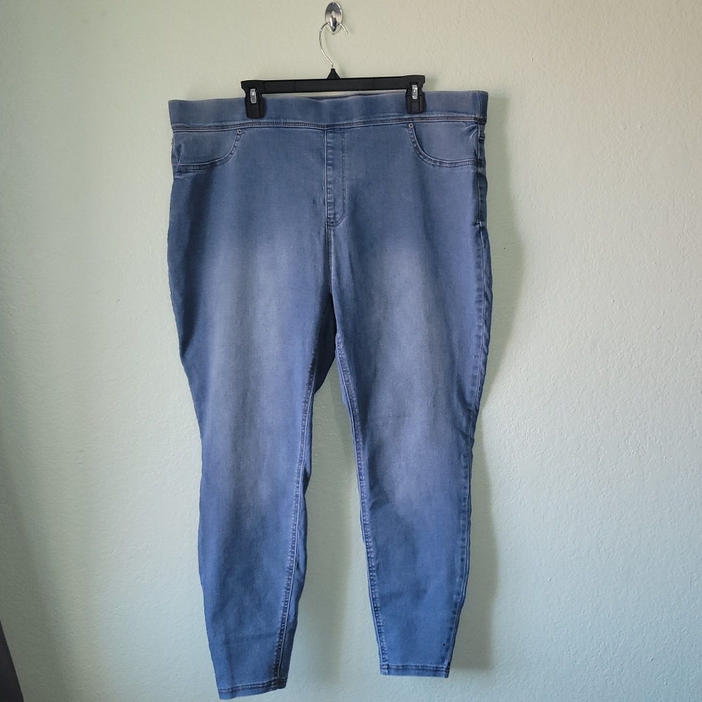 2x Jean Leggings Terra & Sky